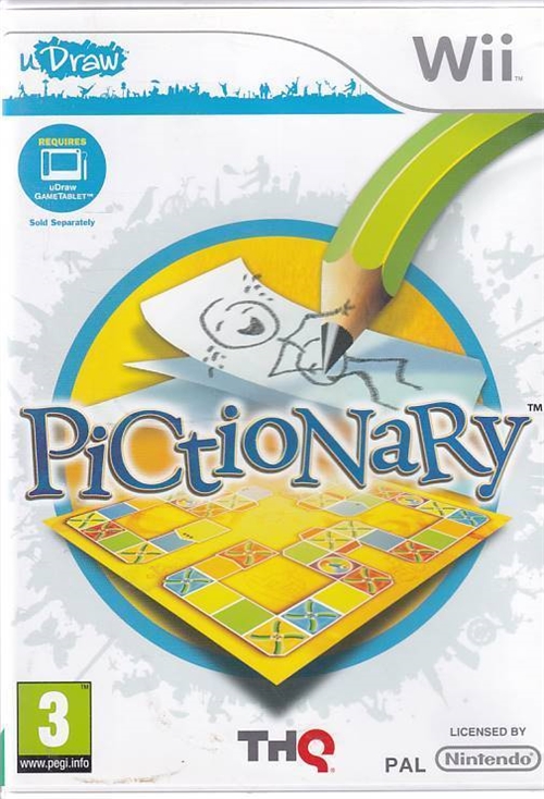 Pictionary - Wii (B Grade) (Genbrug)